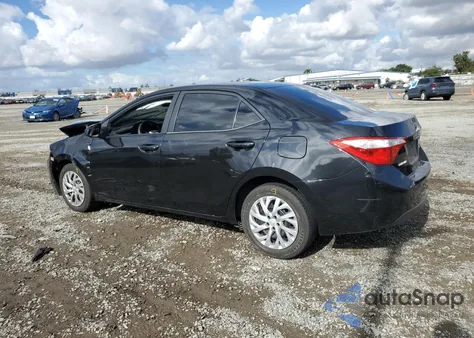 2015 Toyota Corolla L from USA, damaged, VIN 2T1BURHE2FC319318